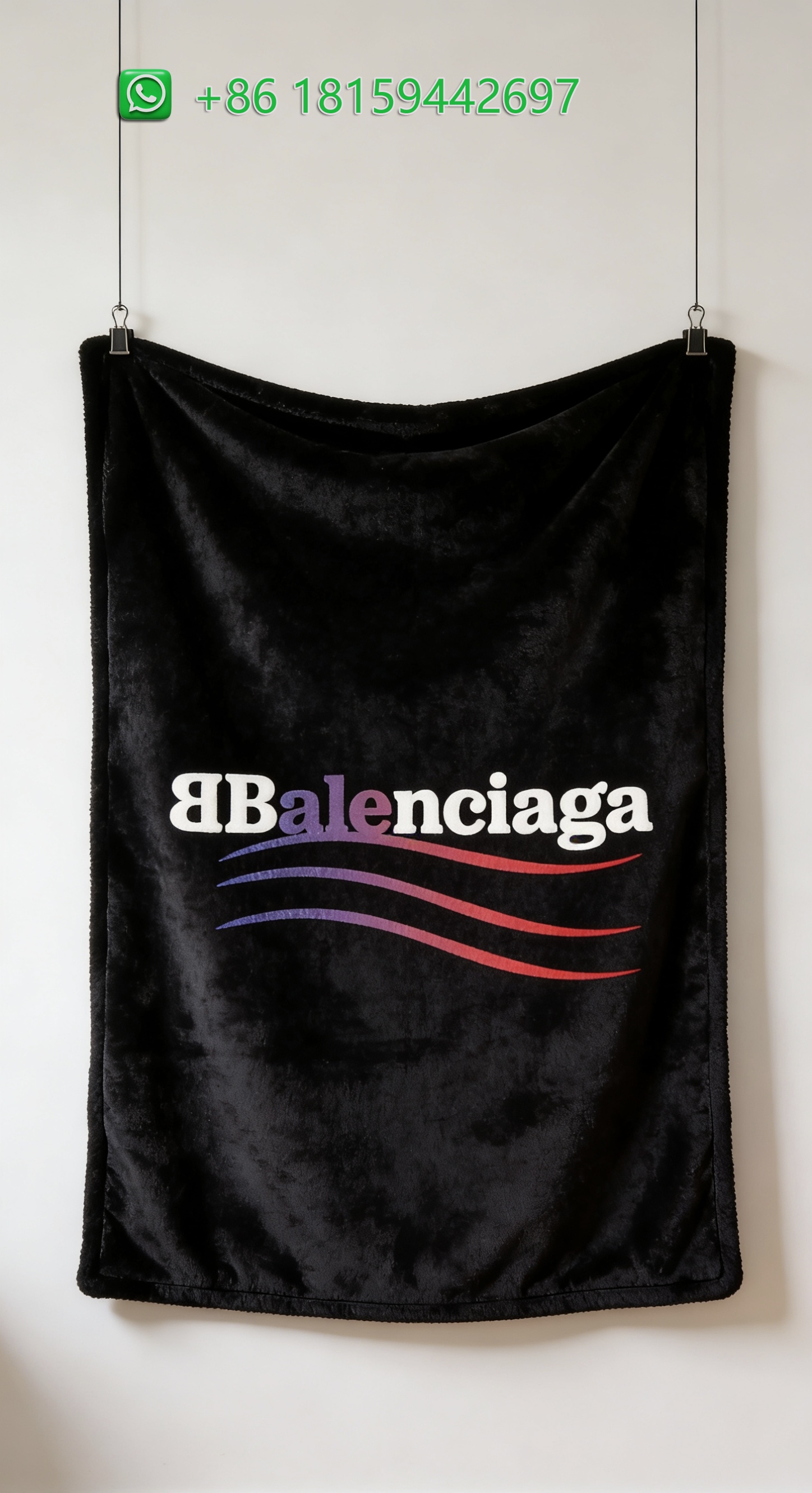 Balenciaga Throw Blankets